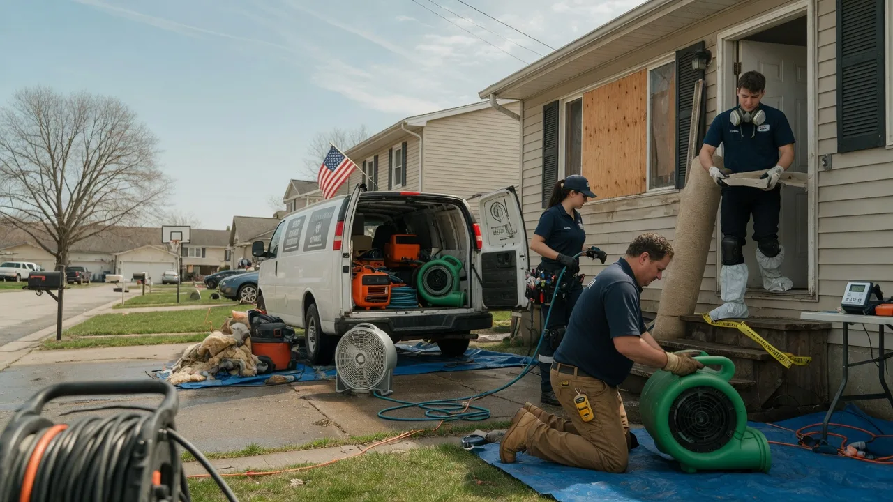 Water Damage Restoration in Union, KY near me